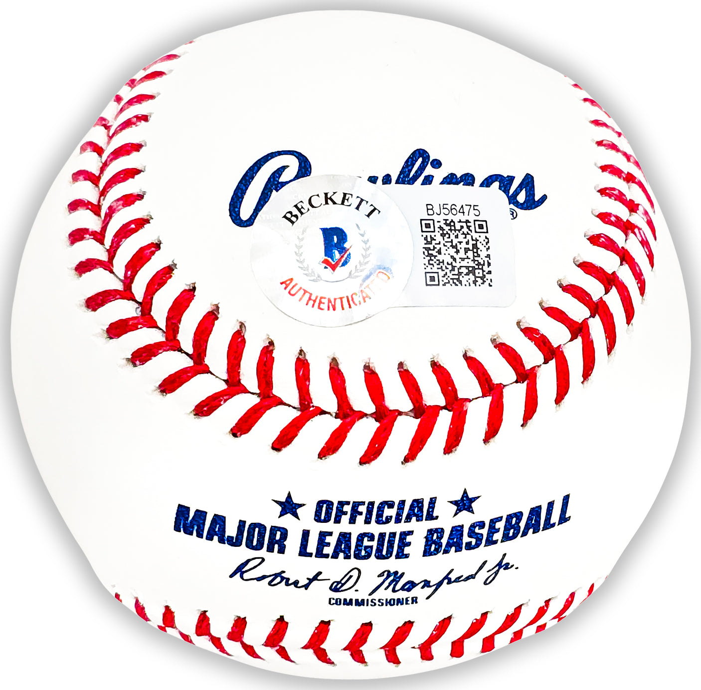 Vince Coleman Autographed Official MLB Baseball St. Louis Cardinals "85 ROY" Beckett BAS QR Stock #220375