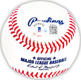 Vince Coleman Autographed Official MLB Baseball St. Louis Cardinals "85 NL ROY" Beckett BAS QR Stock #220376