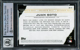 Juan Soto Autographed 2020 Topps Decade's Next Card #DN-12 New York Mets Auto Grade Gem Mint 10 Beckett BAS #15860422