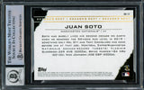 Juan Soto Autographed 2020 Topps Decade's Next Card #DN-12 New York Yankees Auto Grade Gem Mint 10 Beckett BAS #15860422