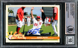 Juan Soto Autographed 2020 Topps Opening Day Spring Has Sprung Card #SHS-19 New York Yankees Auto Grade Gem Mint 10 Beckett BAS #15860474
