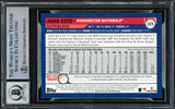 Juan Soto Autographed 2021 Topps Big League Card #225 New York Yankees Auto Grade Gem Mint 10 Beckett BAS #15860524