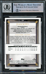 Juan Soto Autographed 2021 Topps Gallery Card #175 New York Yankees Auto Grade Gem Mint 10 Beckett BAS #15860529
