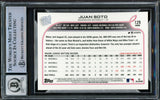 Juan Soto Autographed 2022 Topps Chrome Card #129 New York Yankees Auto Grade Gem Mint 10 Beckett BAS #15860655