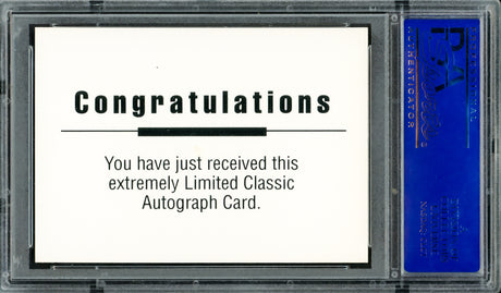 Muhammad Ali Autographed 1992 Classic Card PSA/DNA #81601230