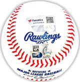 Jordan Walker Autographed Official MLB Baseball St. Louis Cardinals Fanatics Holo Stock #218710