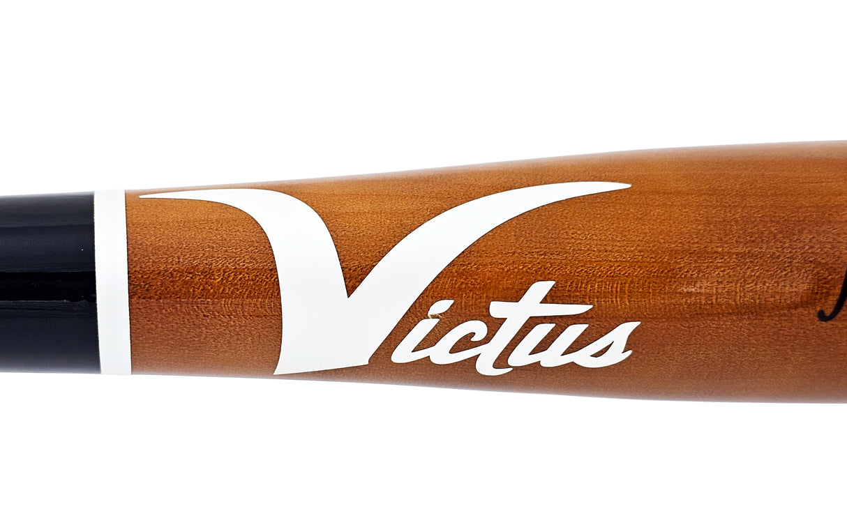 Anthony Volpe Autographed Brown Victus Player Model Bat New York Yankees "MLB Debut 3-30-23" Fanatics Holo Stock #218763