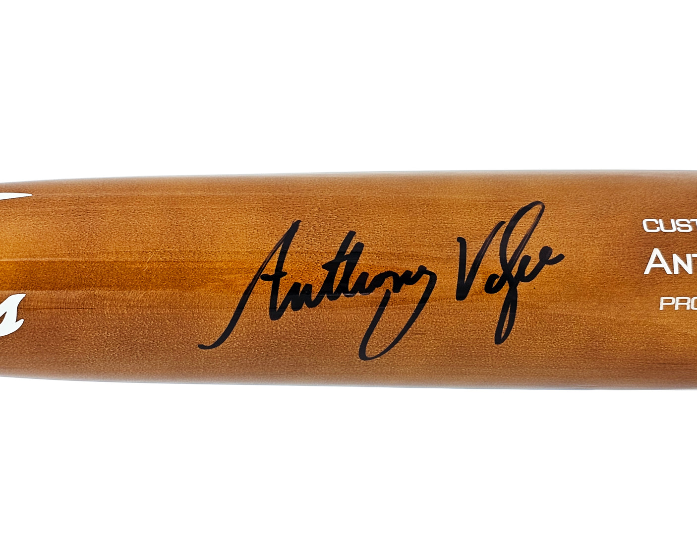 Anthony Volpe Autographed Brown Victus Player Model Bat New York Yankees Fanatics Holo Stock #219042