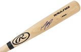 Mookie Betts Autographed Blonde Rawlings Pro Bat Los Angeles Dodgers Beckett BAS QR Stock #218693