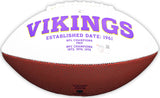 Dalvin Cook Autographed Minnesota Vikings White Logo Football Fanatics Holo Stock #218724