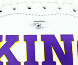 Dalvin Cook Autographed Minnesota Vikings White Logo Football Fanatics Holo Stock #218724