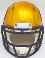 Dalvin Cook Autographed Minnesota Vikings Flash Yellow Speed Mini Helmet Fanatics Holo Stock #218722
