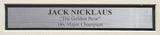 Jack Nicklaus Autographed Framed 8x10 Photo Beckett BAS #AB93853