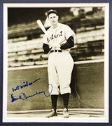 Hank Greenberg Autographed Framed 8x10 Photo Detroit Tigers "Best Wishes" PSA/DNA #O01163