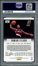 Damian Lillard Autographed 2012-13 Panini Prizm Rookie Card #245 Portland Trail Blazers PSA 10 Auto Grade Gem Mint 10 PSA/DNA #64838046