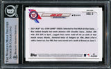 Juan Soto Autographed 2021 Topps Update All Star Game Card #ASG-3 New York Yankees Beckett BAS #15866949