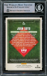 Juan Soto Autographed 2022 Donruss Diamond Kings Card #124 New York Yankees Beckett BAS #15866963
