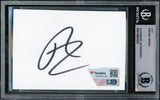 Rafael Nadal Autographed 2.5x3.5 Cut Signature Beckett BAS #15867635