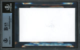 Serena Williams Autographed 3x5 Index Card Beckett BAS #15867700