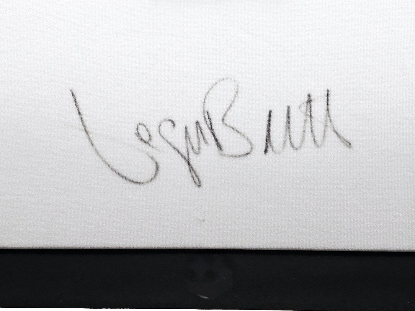 Kansas City Royals George Brett Autographed Framed White Russell Jersey JSA #Z93492