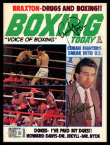 Alexis Arguello, Aaron Pryor & Gerry Cooney Autographed Boxing Today Magazine Beckett BAS #AC56731