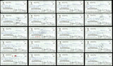 Lot of 50 Willie McCovey 3x6 Checks San Francisco Giants SKU #219430