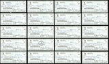 Lot of 50 Willie McCovey 3x6 Checks San Francisco Giants SKU #219431