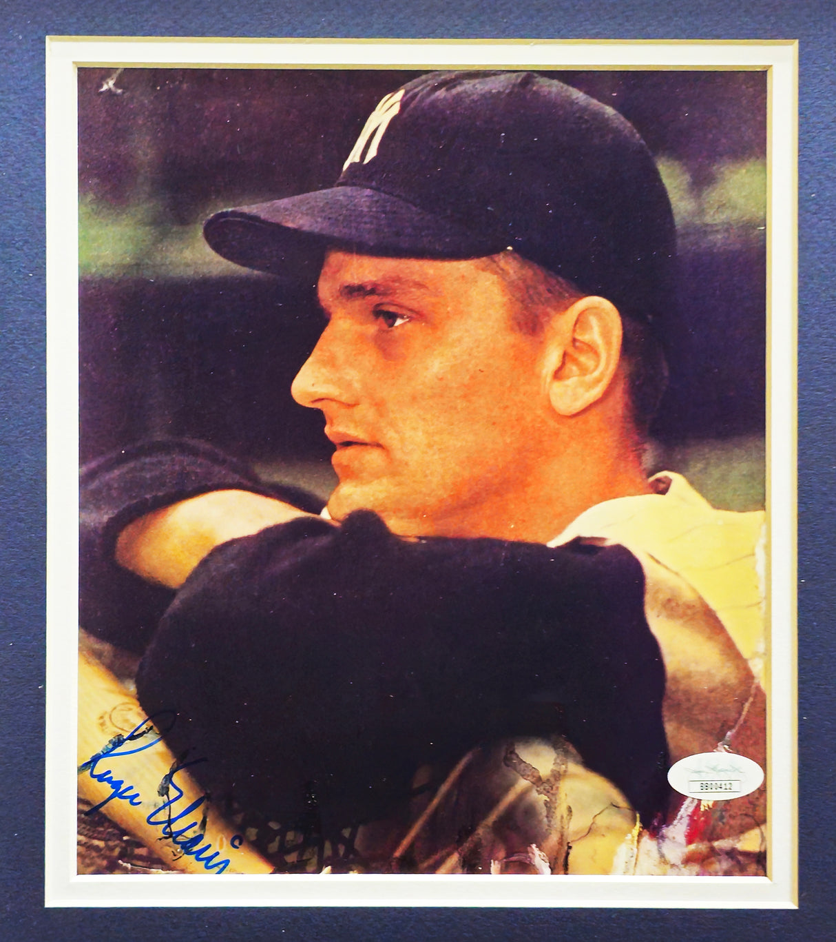 Roger Maris Autographed Framed 8x10 Photo New York Yankees JSA #BB00412