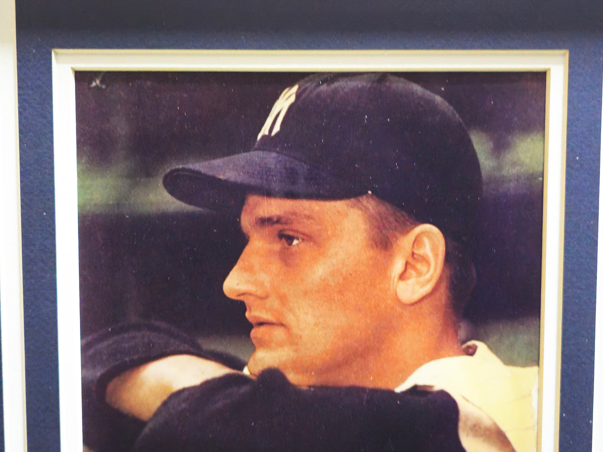Roger Maris Autographed Framed 8x10 Photo New York Yankees JSA #BB00412