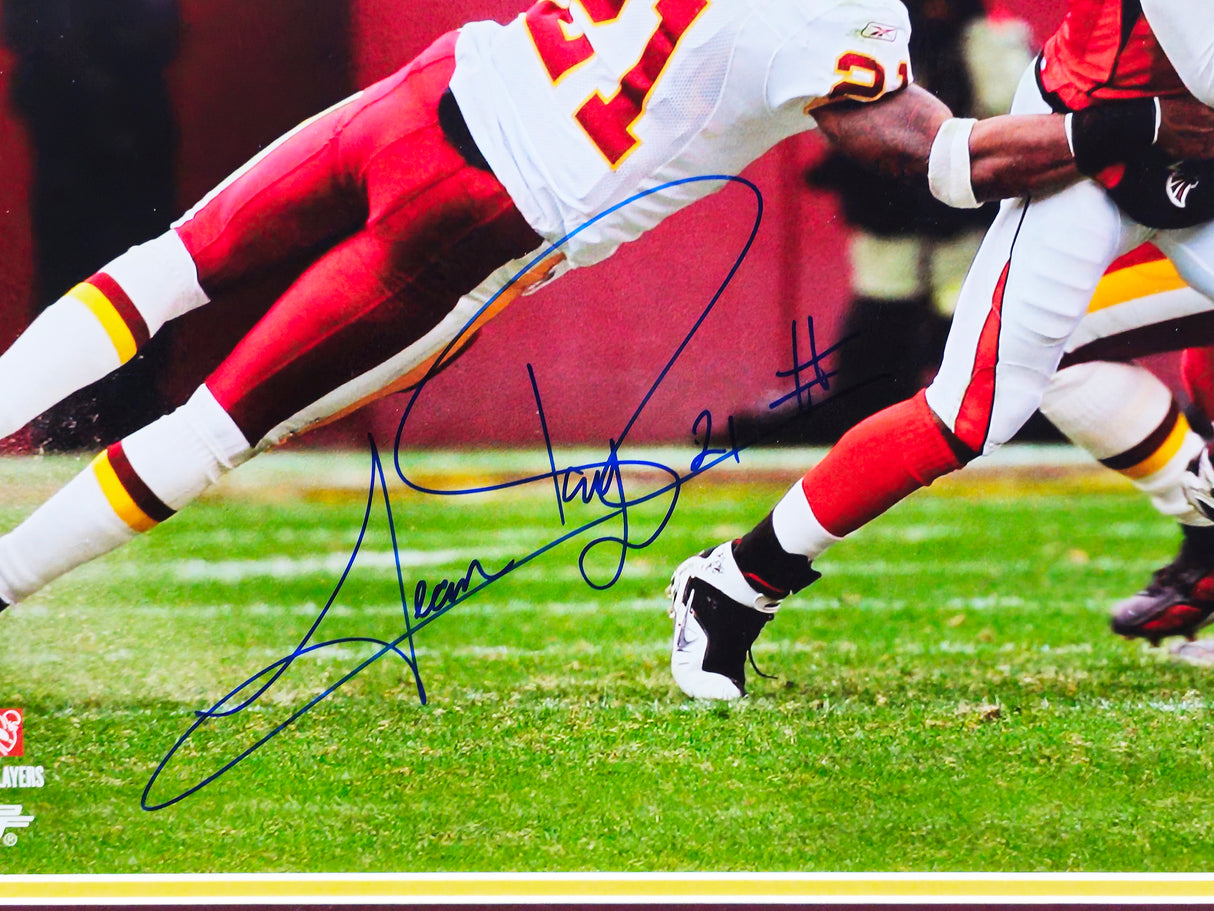 Sean Taylor Autographed Framed 16x20 Photo Washington Redskins Beckett BAS #AC85141