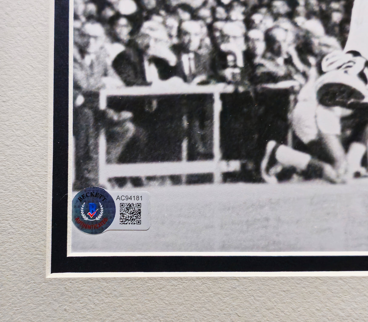 Wilt Chamberlain & Bill Russell Autographed Framed 16x20 Photo Auto Grade Gem Mint 10 Beckett BAS #AC85181