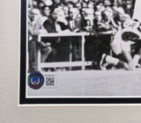 Wilt Chamberlain & Bill Russell Autographed Framed 16x20 Photo Auto Grade Gem Mint 10 Beckett BAS #AC85181