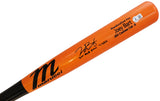 Joey Bart Autographed Orange Marucci Game Model Bat San Francisco Giants "1st MLB Homer" Beckett BAS Witness Stock #208240