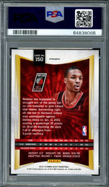 Damian Lillard Autographed 2012-13 Panini Select Silver Prizm Rookie Card #150 Portland Trail Blazers PSA 9 Auto Grade Gem Mint 10 On Card Highest Graded PSA/DNA #64838066