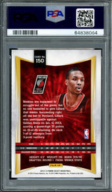 Damian Lillard Autographed 2012 Panini Select Rookie Card #150 Portland Trail Blazers PSA 9 Auto Grade Gem Mint 10 On Card PSA/DNA #64838064