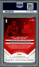 Giannis Antetokounmpo Autographed 2013 Panini Prestige Rookie Card #175 Milwaukee Bucks PSA 8 Auto Grade Gem Mint 10 PSA/DNA #61196886