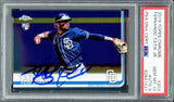 Fernando Tatis Jr. Autographed 2019 Topps Chrome Rookie Card #203 San Diego Padres PSA 10 Auto Grade Mint 9 PSA/DNA #62841437