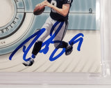 Drew Brees Autographed 2001 SP Authentic Patch Rookie Card #101 New Orleans Saints PSA 9 Auto Grade Gem Mint 10 Jersey #48/800 PSA/DNA #64838092