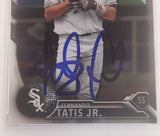 Fernando Tatis Jr. Autographed 2016 Bowman Chrome Prospects Rookie Card #BCP17 San Diego Padres PSA 9 Auto Grade Mint 9 PSA/DNA #62841300