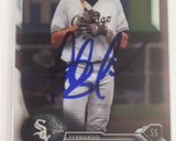 Fernando Tatis Jr. Autographed 2016 Bowman Chrome Prospects Rookie Card #BCP17 San Diego Padres PSA 8 Auto Grade Gem Mint 10 PSA/DNA #62841314