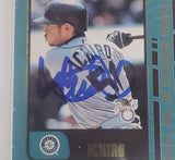 Albert Pujols & Ichiro Suzuki Autographed 2001 Topps Traded Rookie Card #T99 PSA/DNA #61264409