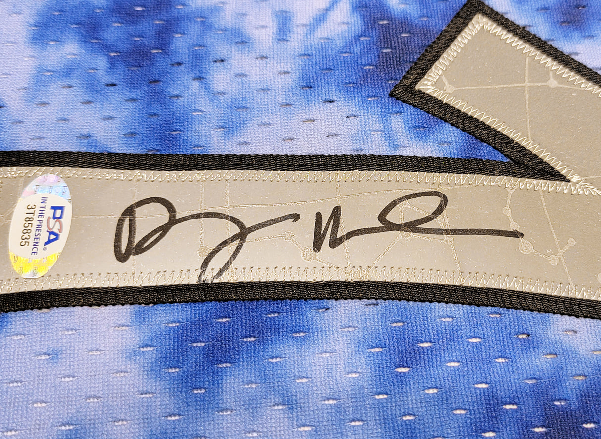 Orlando Magic Anfernee Penny Hardaway Autographed Blue Authentic Mitchell & Ness Galaxy 1994-95 Hardwood Classic Swingman Jersey Size XL PSA/DNA Stock #208258