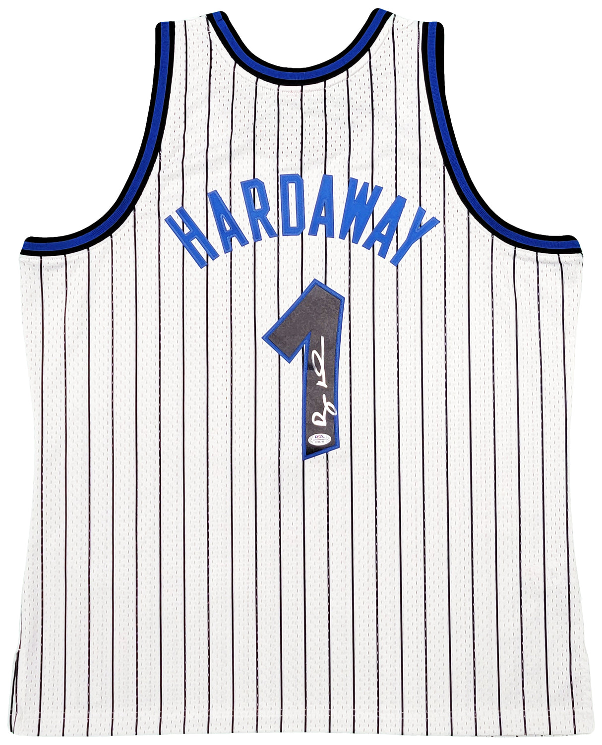 Orlando Magic Anfernee Penny Hardaway Autographed White Authentic Mitchell & Ness 1993-94 Hardwood Classic Swingman Jersey Size XL PSA/DNA Stock #208254