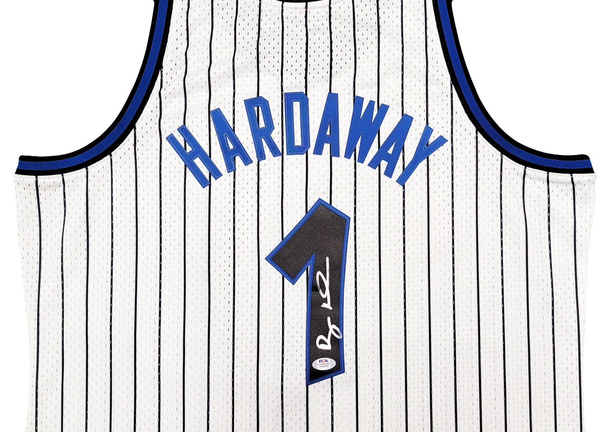 Orlando Magic Anfernee Penny Hardaway Autographed White Authentic Mitchell & Ness 1993-94 Hardwood Classic Swingman Jersey Size XL PSA/DNA Stock #208254