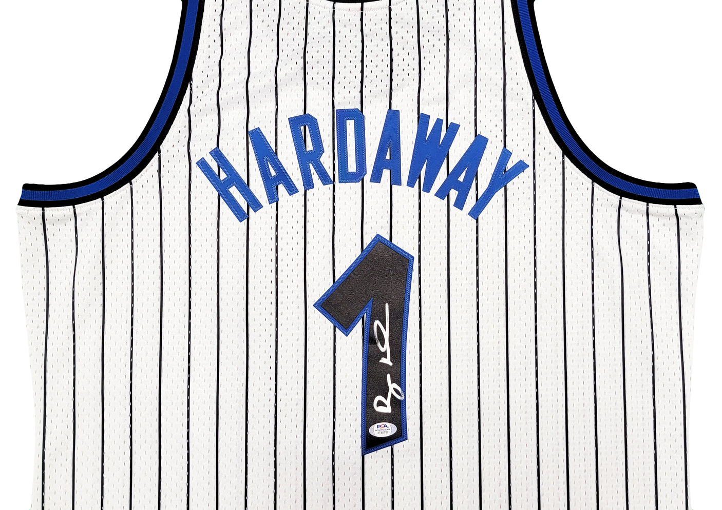 Orlando Magic Anfernee Penny Hardaway Autographed White Authentic Mitchell & Ness 1993-94 Hardwood Classic Swingman Jersey Size XL PSA/DNA Stock #208254