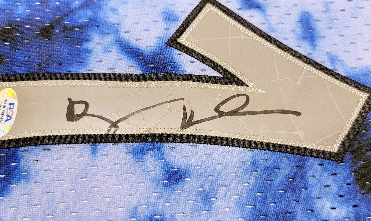 Orlando Magic Anfernee Penny Hardaway Autographed Blue Authentic Mitchell & Ness Galaxy 1994-95 Hardwood Classic Swingman Jersey Size L PSA/DNA Stock #208259
