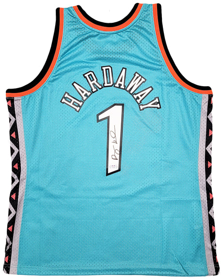 Orlando Magic Anfernee Penny Hardaway Autographed Teal Authentic Mitchell & Ness All Star Game Feb 11,1996 Hardwood Classic Swingman Jersey Size XL PSA/DNA Stock #208256
