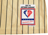 Orlando Magic Anfernee Penny Hardaway Autographed Gold Authentic Mitchell & Ness 1993-94 75th Anniversary Hardwood Classic Swingman Jersey Size L PSA/DNA Stock #208251