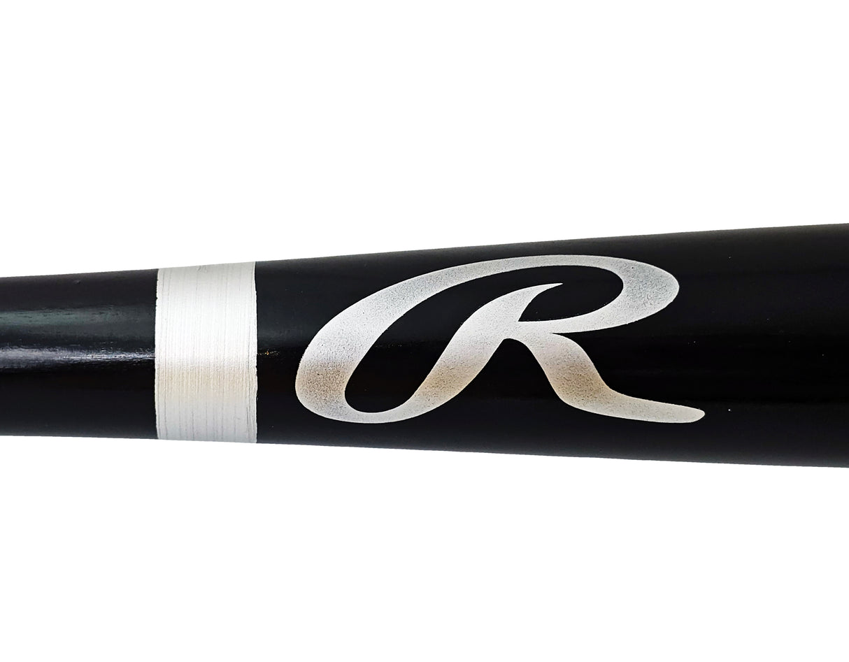 Hideki Matsui Autographed Black Rawlings Adirondack Pro Bat New York Yankees "09 WS MVP" Beckett BAS Witness Stock #220462