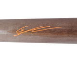 Gunnar Henderson Autographed Gray Chandler Player Model Bat Baltimore Orioles Beckett BAS Witness Stock #220503